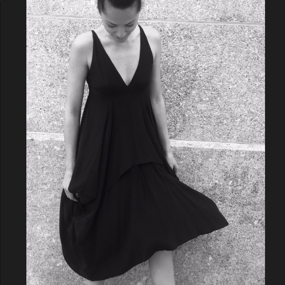 Balenciaga silk vintage dress